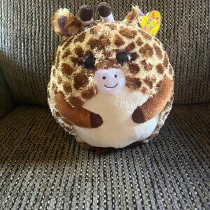 Beanie Ballz 9" Brown and Tan TY Tippy Giraffe